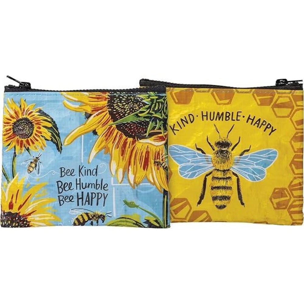 Primitives by Kathy Women's 5.24 X 4.25 Wallet "Bee Kind, Bee Humble, Bee Happy"